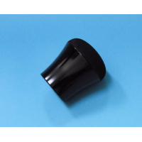 アルミエンドキャップREC-37(ブラック)